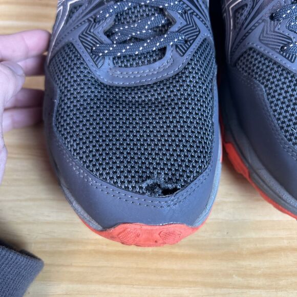 Asics Gel-Venture 8 Trail Running Shoes Women Size 10 D Wide Gray Sneakers - Picture 2 of 8